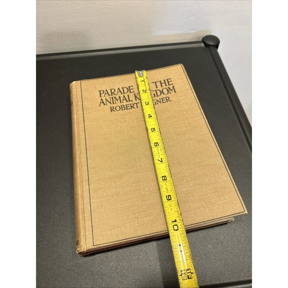 Parade Animal Kingdom Robert Hegner 1949 HC AUTOGRAPHED Marshall Fredricks